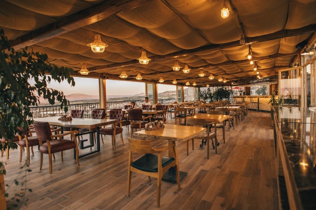 Harem Cappadocia restoran terası
